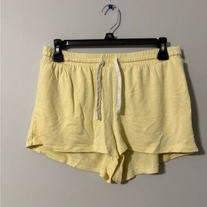 Colsie Yellow Comfy Lounge Shorts